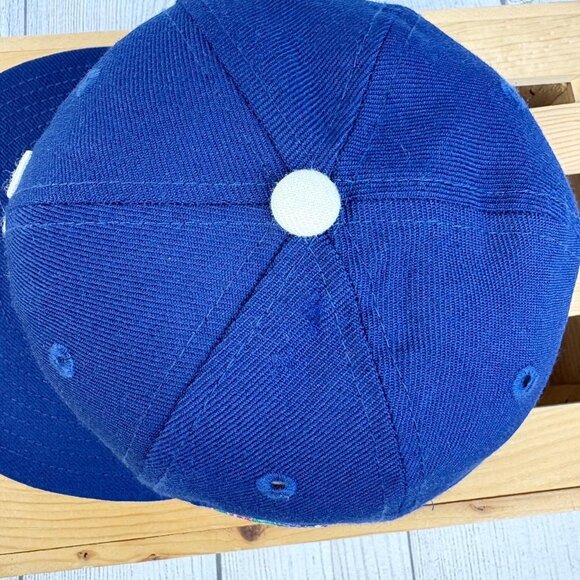 Vintage Los Angels Dodgers World Series 1988 New Era Fitted Baseball Cap 7 1/2 - Picture 5 of 8